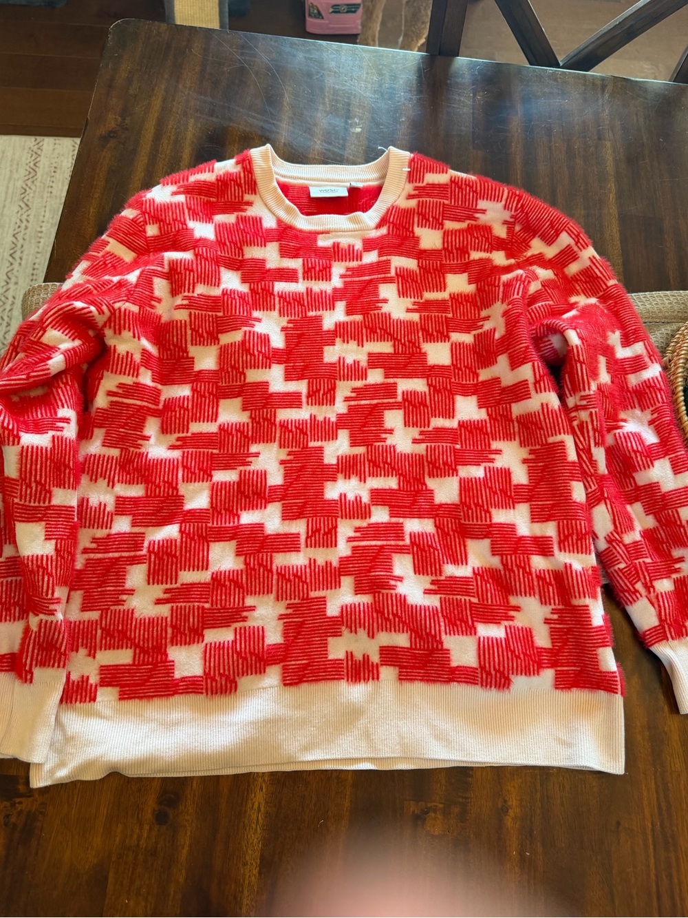 WeSC Sweden anwar puzzle sweater
